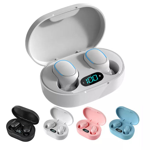 Upgrade Your Audio Experience with E7S TWS Wireless Headphones - IPX5 Waterproof, 4 Hours Music Playback, Bluetooth 5.0