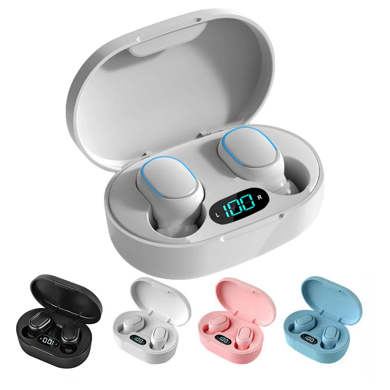 Upgrade Your Audio Experience with E7S TWS Wireless Headphones - IPX5 Waterproof, 4 Hours Music Playback, Bluetooth 5.0