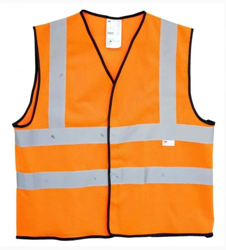 3M Safety Vest Orange , Large Size